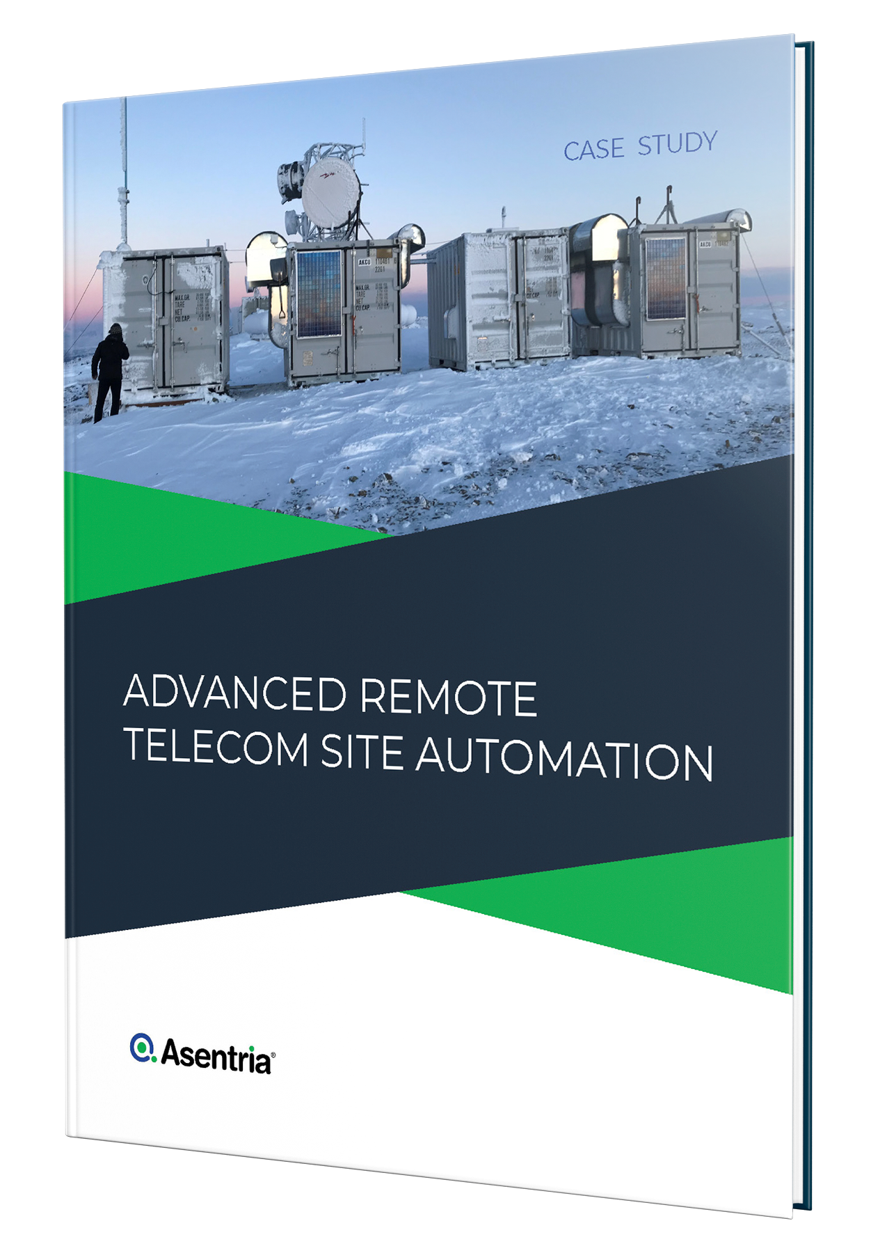 advanced remote telecom site automation case study cover